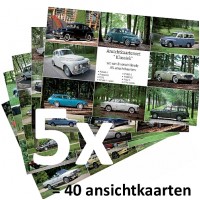 5x Ansichtkaartenset